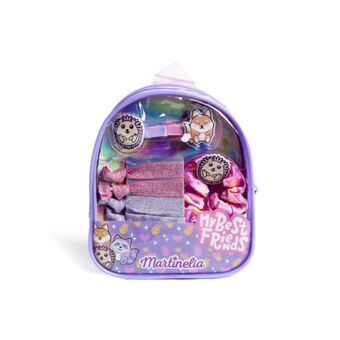 Children\'s Backpack with Hair Accessories Martinelia My Best Friends