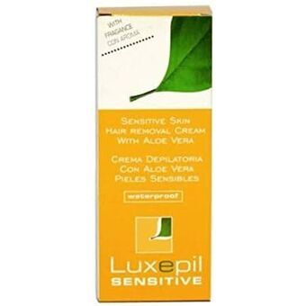 Hårborttagningskräm kropp Luxepil Sensitive Aloe Vera (150 ml)