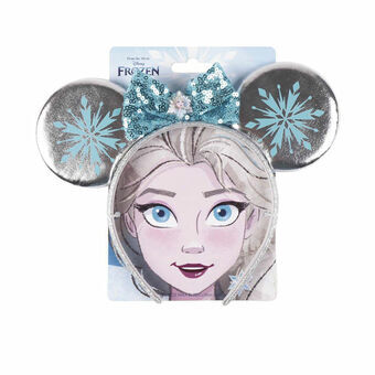 Diadem Princesses Disney   Silvrig Frozen Öron