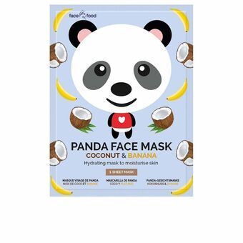 Fuktgivande Ansiktsmask 7th Heaven Animal Panda Kokosnöt Banan (1 uds)