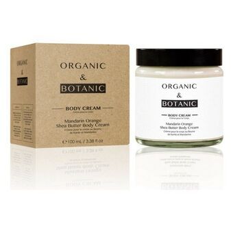 Fuktande kroppskräm Organic & Botanic Tangerine (100 ml)
