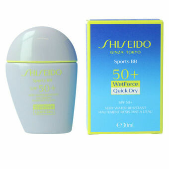 Foundationkräm Sports BB Shiseido SPf 50+ Very Dark Beige Spf 50 (30 ml)