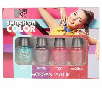 Sminkset Morgan Taylor Switch On Color (4 pcs)