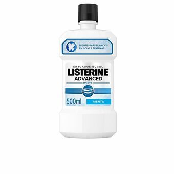 Munvatten Listerine Advanced Mint Blekmedel 500 ml