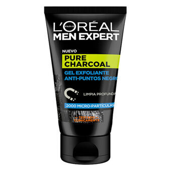 Ansiktsskrubb Pure Charcoal L\'Oreal Make Up Men Expert (100 ml) 100 ml