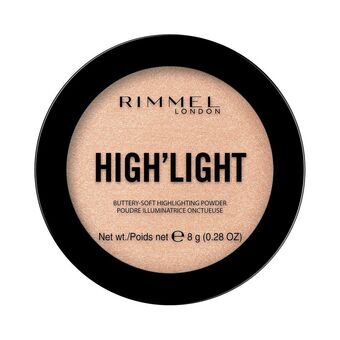 Brunt kompaktpulver High\'Light  Rimmel London Nº 002 Candleit (8 g)