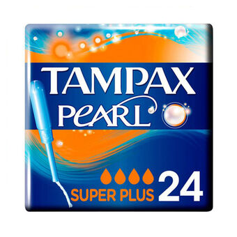 Tampongpaket Pearl Super Plus Tampax (24 uds)
