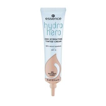Hydrerande kräm med färg Essence Hydro Hero 05-natural ivory SPF 15 (30 ml)