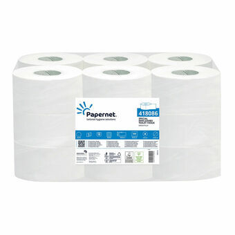 Toalettrulle Papernet Mini Jumbo 418086 (18 antal) Dubbla lager