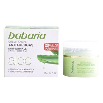 Kräm mot rynkor Aloe Vera Babaria (50 ml)