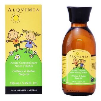 Kroppsolja för barn och babyn Alqvimia (150 ml)