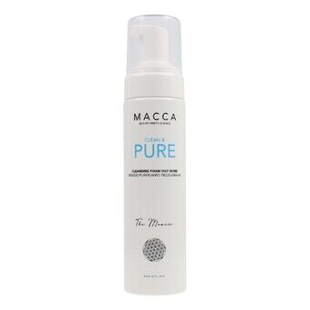 Rengörande mousse Clean & Pure Macca Fet hud (200 ml)