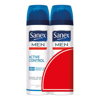 Deodorantspray Men Active Control Sanex Men Active Control H (2 pcs) 200 ml