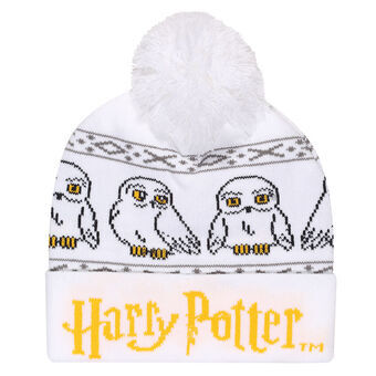 Hatt Harry Potter Hedwig Snow Beanie Vit
