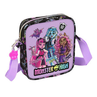 Axelväska Monster High Creep Svart 16 x 18 x 4 cm