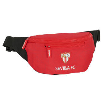 Midjeväska Sevilla Fútbol Club Svart Röd Sportig 23 x 12 x 9 cm
