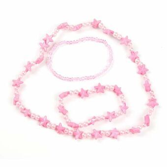 Necklace and Bracelets set Inca    Rosa Barn