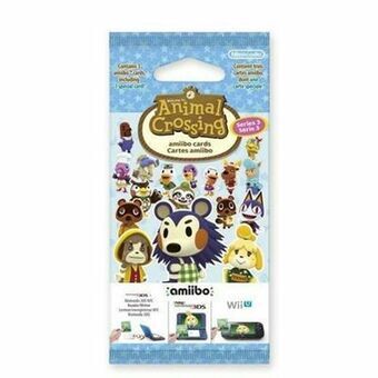Interaktiv leksak Nintendo Animal Crossing amiibo Cards Triple Pack - Series 3 Pack 3 Delar