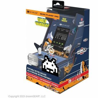 Bärbar spelkonsol My Arcade Micro Player PRO - Space Invaders Retro Games