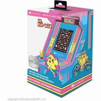 Bärbar spelkonsol My Arcade Micro Player PRO - Ms. Pac-Man Retro Games Blå