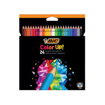 Färgpennor Bic Color Up Multicolour 24 Delar
