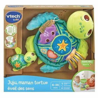 Mjukisleksak Vtech Baby  Juju, Mother Turtle  + 6 månader Återvunnen Musik