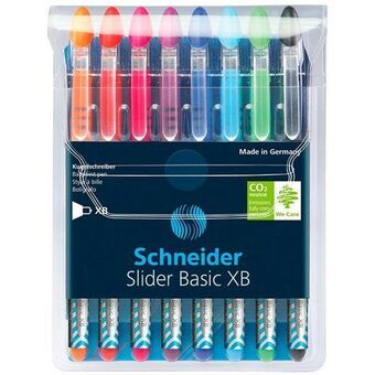Pennset Schneider Slider Basic XB Multicolour 8 Delar