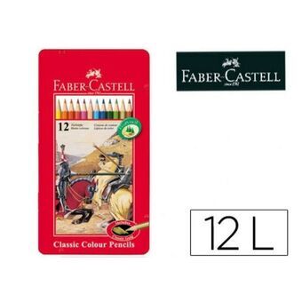 Färgpennor Faber-Castell 115801 Röd