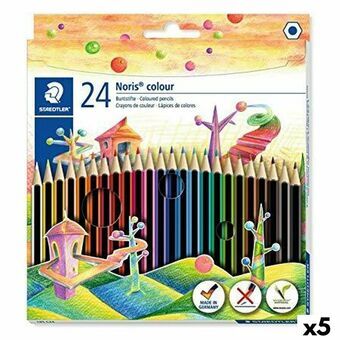 Färgpennor Staedtler Noris Colour Wopex Set Multicolour (5 antal)