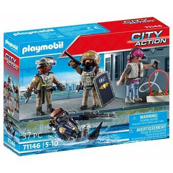 Playset Playmobil City Action 37 Delar