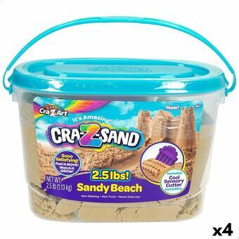 Magisk sand Cra-Z-Art (4 antal) 1,1 kg