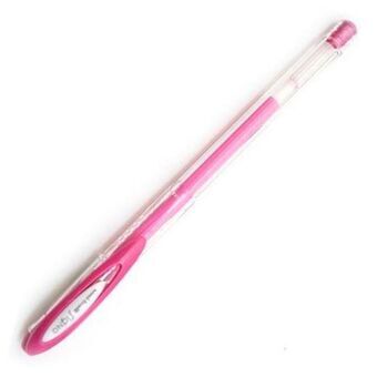 Penna för flytande bläck Uni-Ball Rollerball Signo Angelic Colour UM-120AC 0,45 mm Rosa (12 antal)