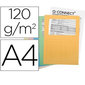 Folder Q-Connect KF15249 Folder A4 Transparent (25 antal)