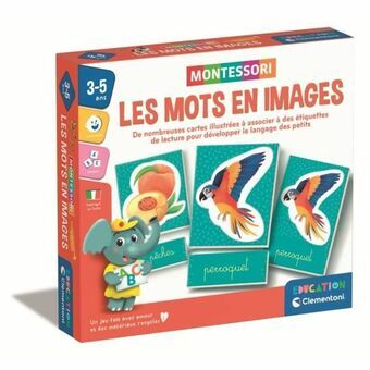 Utbildningsspel Clementoni Les mots en images (FR)