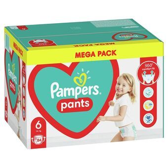 Engångsblöjor Pampers Pants 6 (84 Antal)