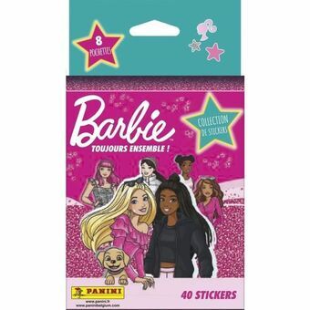 Klistermärkespaket Barbie Toujours Ensemble! Panini 8 Kuvert