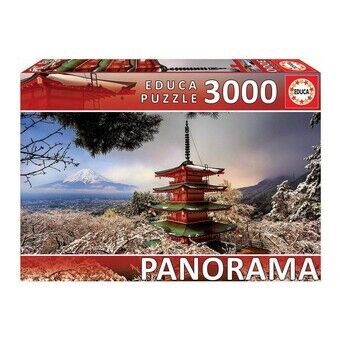 Pussel Educa Mount Fuji Panorama 18013 3000 Delar