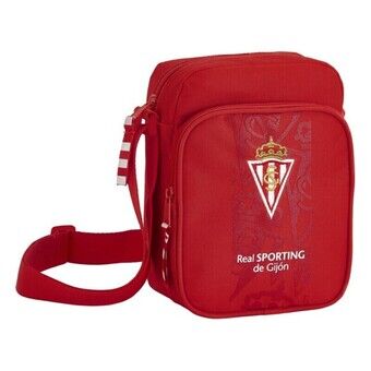 Handväska Real Sporting de Gijón Röd