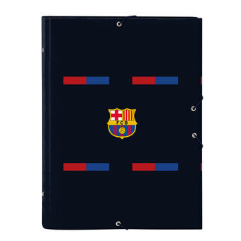Folder F.C. Barcelona Rödbrun Marinblå A4 (26 x 33.5 x 4 cm)