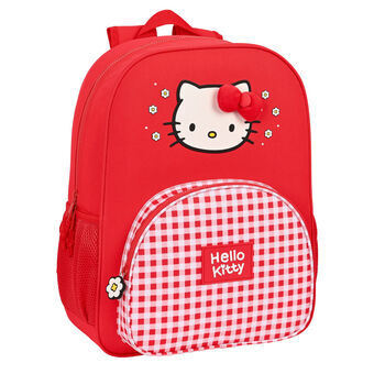Skolryggsäck Hello Kitty Spring Röd (33 x 42 x 14 cm)