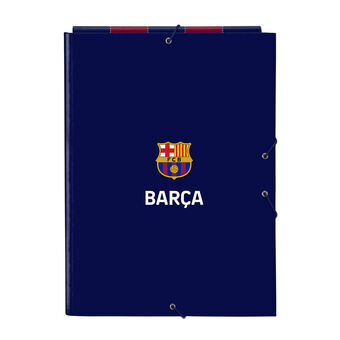Folder F.C. Barcelona Röd Marinblå A4