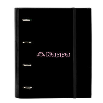 Ringpärm Kappa Silver pink Svart Rosa 27 x 32 x 3.5 cm