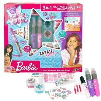 Skönhetsset Barbie Sparkling 3 i 1