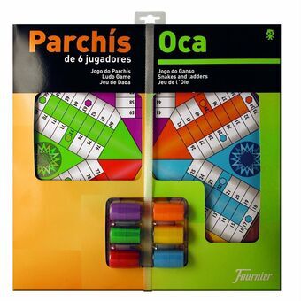 Parchís och Oca Board Fournier 40 x 40 cm