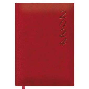 Dagbok BRASILIA  DOHE 2024 Årlig Röd 15 x 21 cm