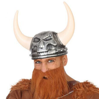 Vikingahjälm 56514 Silvrig Viking