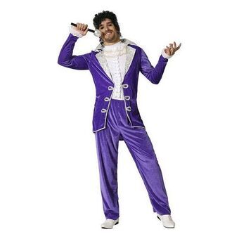 Kostym för vuxna Rocksanger Purple