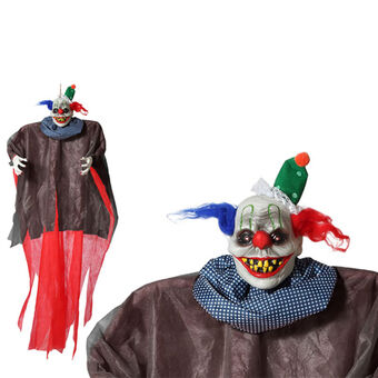 Hängande clown Halloween (175 x 148 x 18 cm) Multicolour 175 x 148 x 18 cm