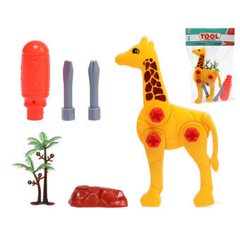 djur Giraff Skruva och skruva loss