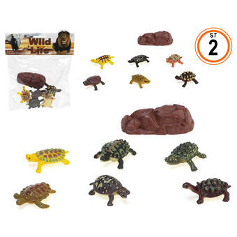 djur Sköldpadda 2 antal Set